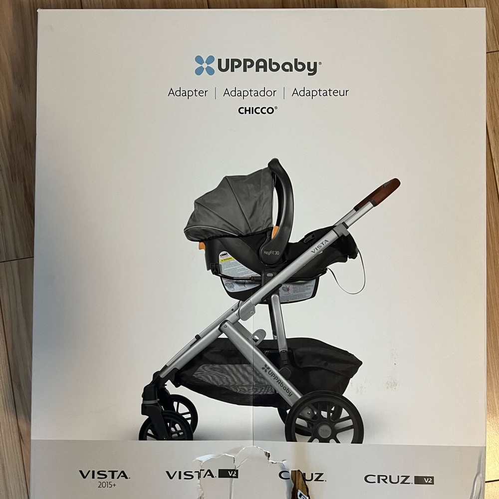 UPPAbaby Vista V2 Stroller Adapter - Gray